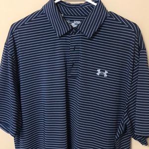 Under Armour Golf navy polo